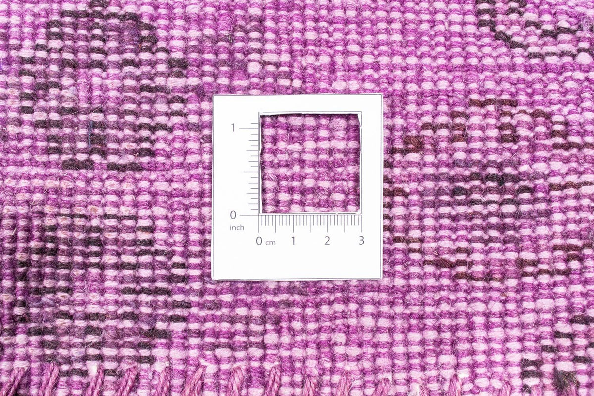 Dywan patchworkowy - 240 x 170 cm - fioletowy