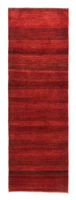 Biegacz Dywan Gabbeh - perski - 245 x 78 cm - czerwony