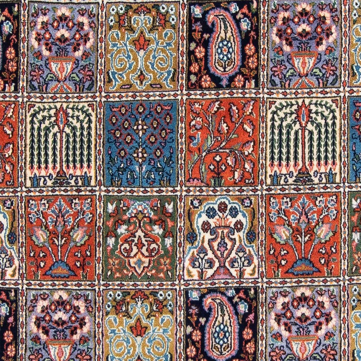 Dywan perski - Klasyczny - 296 x 197 cm - ciemna czerwień