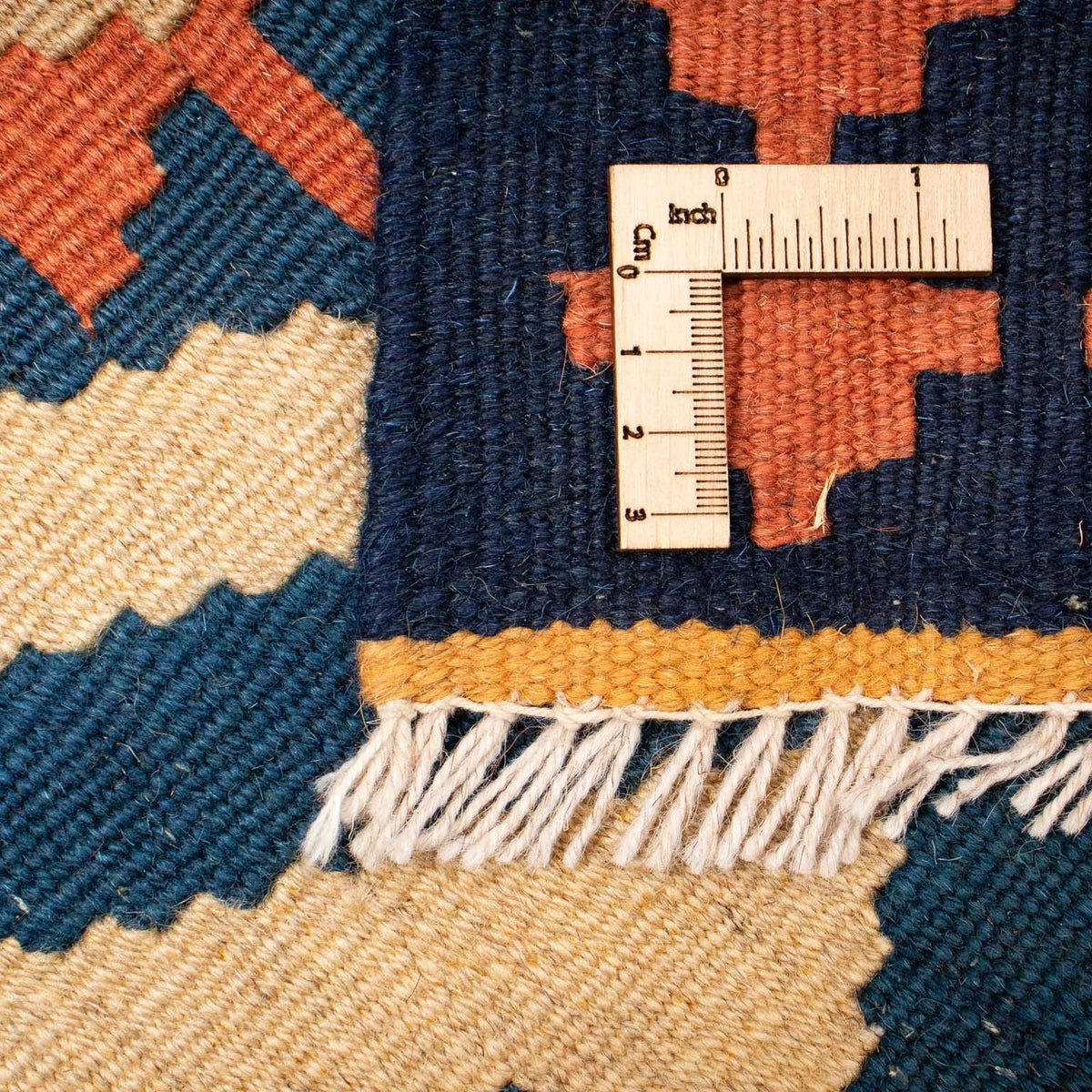 Dywan Kelim - Orientalny - 230 x 212 cm - wielokolorowy