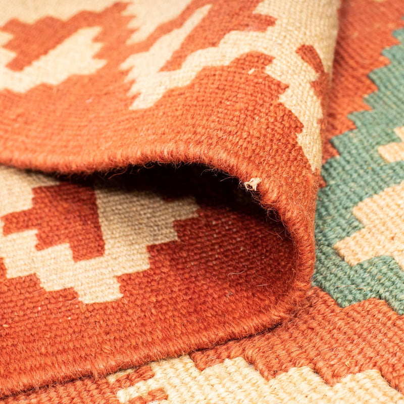 Dywan Kelim - Orientalny kwadratowy  - 213 x 193 cm - wielokolorowy