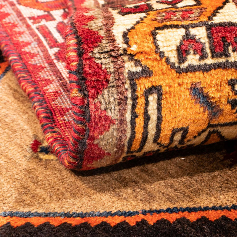 Perski dywan - Nomadyczny - 160 x 110 cm - brązowy