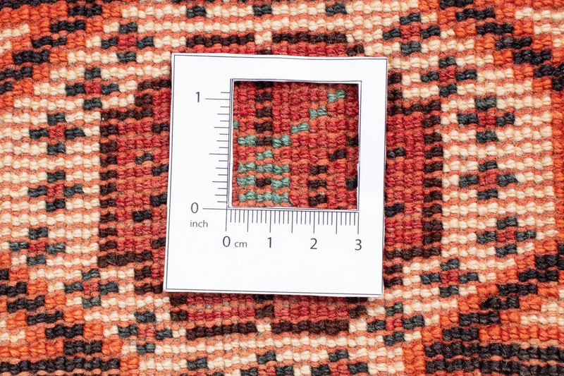 Perski dywan - Nomadyczny - 192 x 155 cm - jasna czerwień