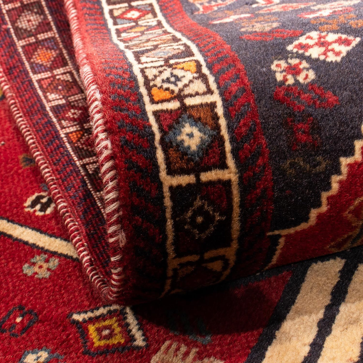 Perski dywan - Nomadyczny - 208 x 117 cm - ciemna czerwień