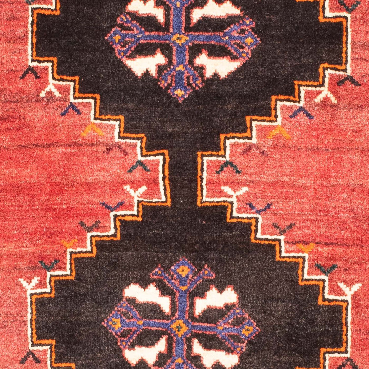 Perski dywan - Nomadyczny - 160 x 107 cm - ciemnoniebieski