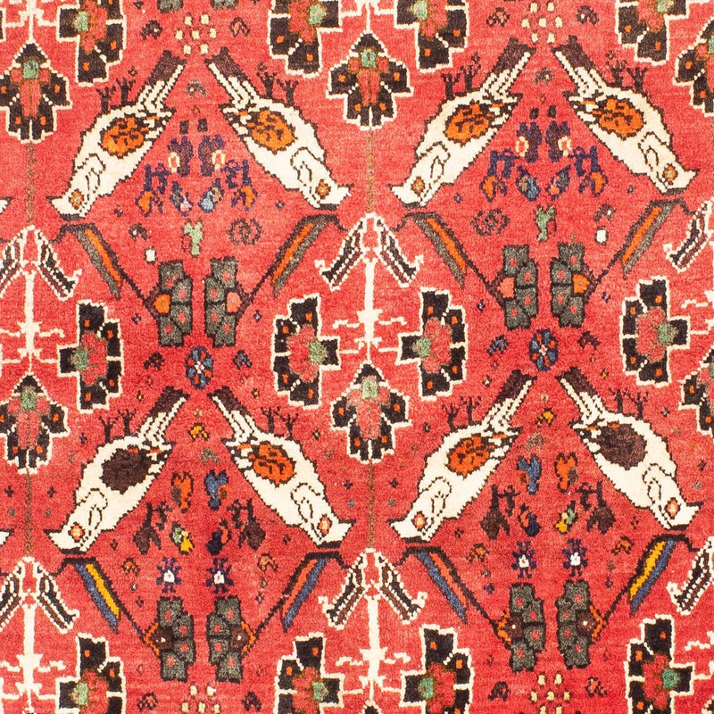 Perski dywan - Nomadyczny - 162 x 117 cm - jasna czerwień