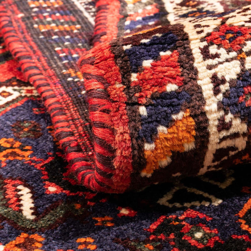 Perski dywan - Nomadyczny - 163 x 110 cm - ciemna czerwień