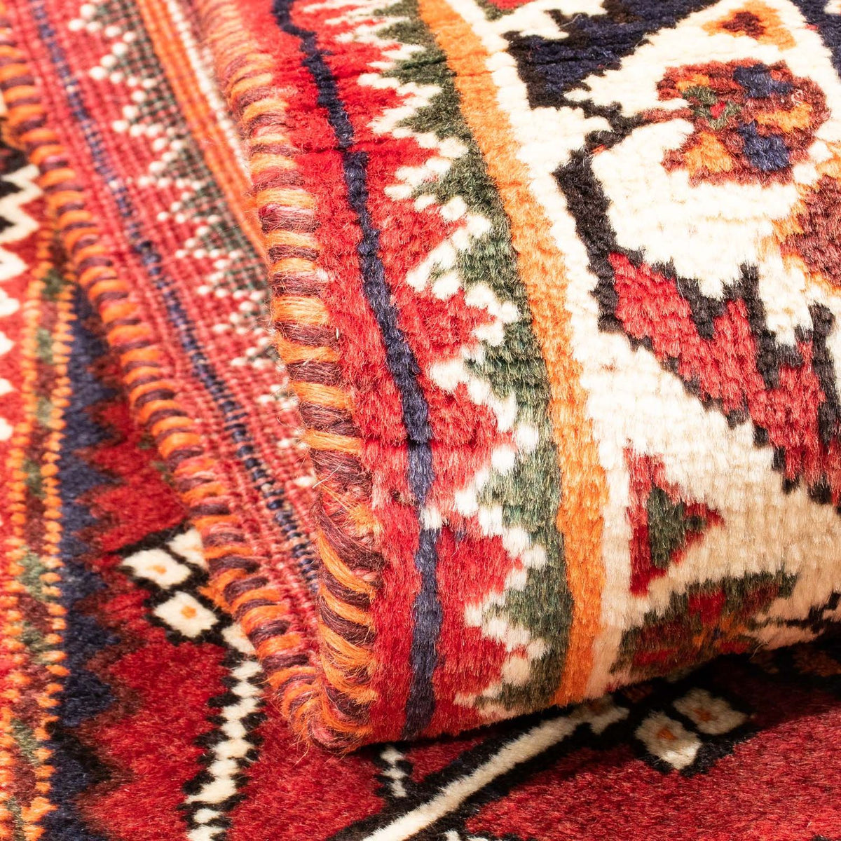 Perski dywan - Nomadyczny - 147 x 110 cm - czerwony