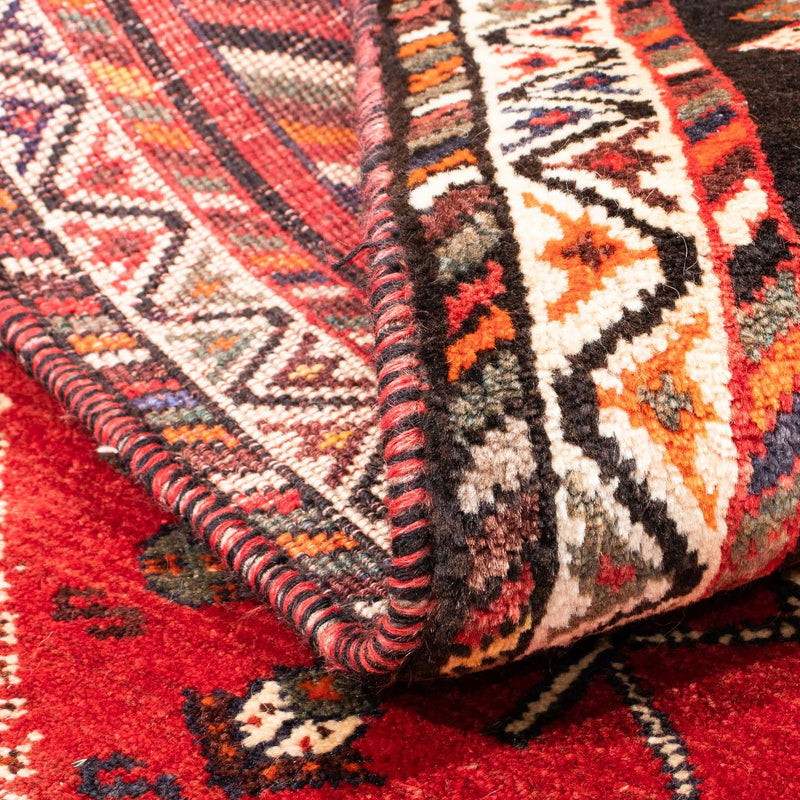 Perski dywan - Nomadyczny - 162 x 118 cm - ciemna czerwień