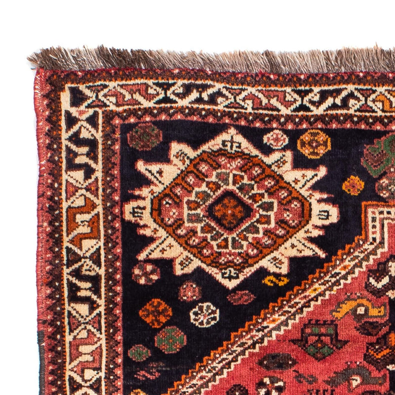 Perski dywan - Nomadyczny - 160 x 106 cm - ciemna czerwień