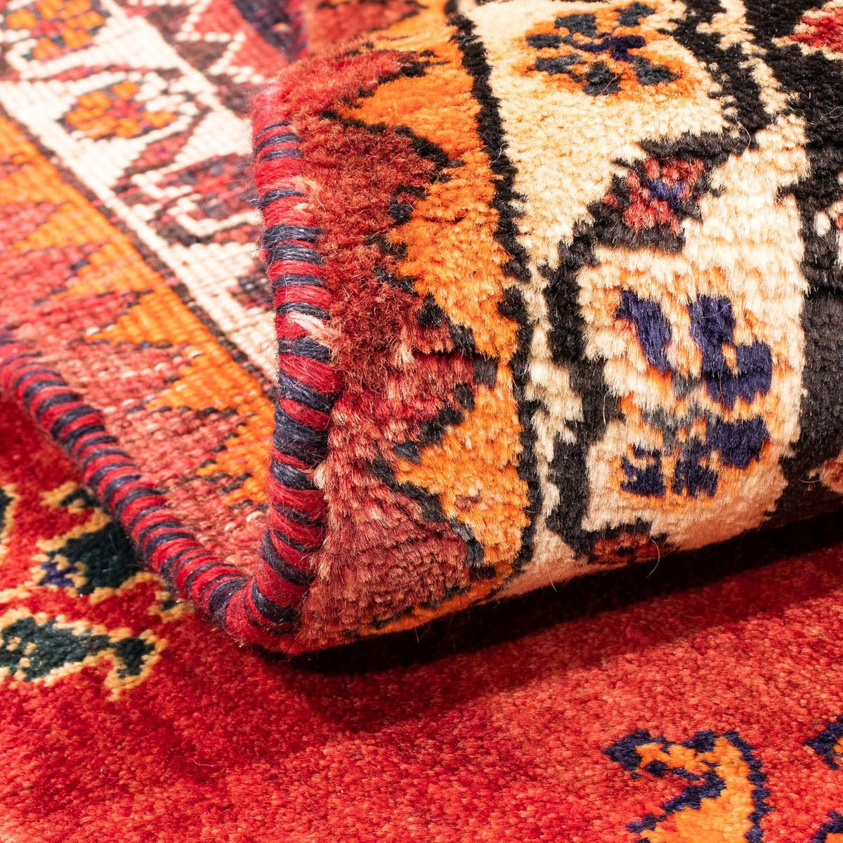 Perski dywan - Nomadyczny - 150 x 116 cm - ciemna czerwień