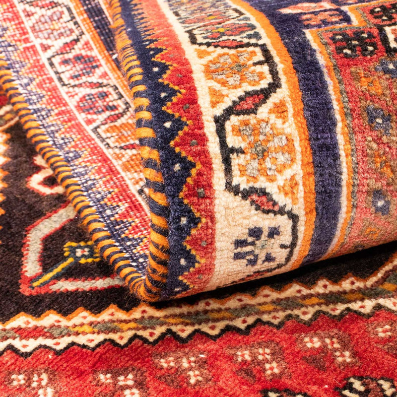 Perski dywan - Nomadyczny - 153 x 80 cm - ciemna czerwień