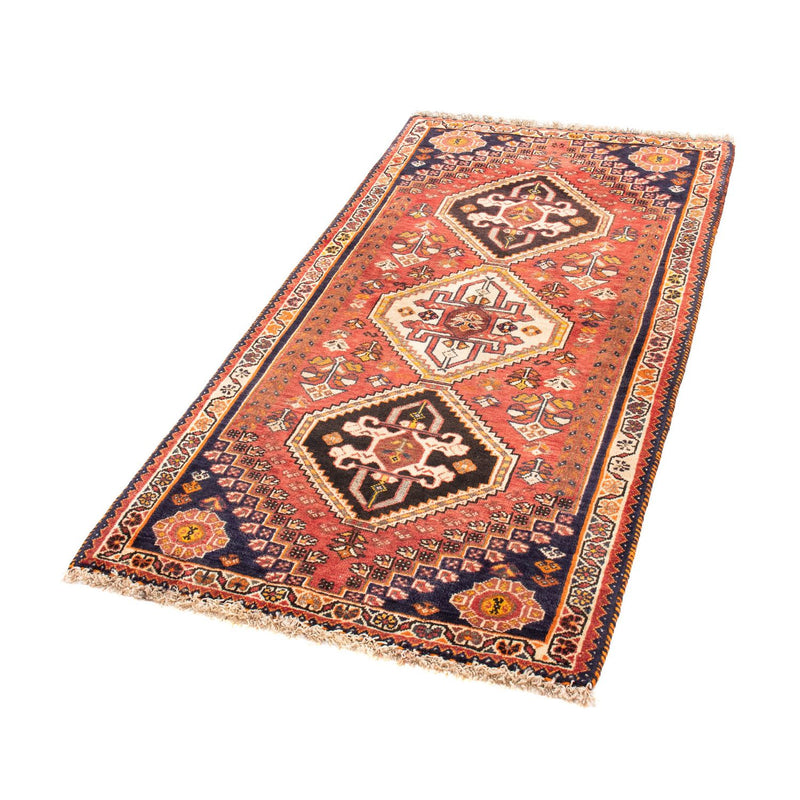 Perski dywan - Nomadyczny - 153 x 80 cm - ciemna czerwień