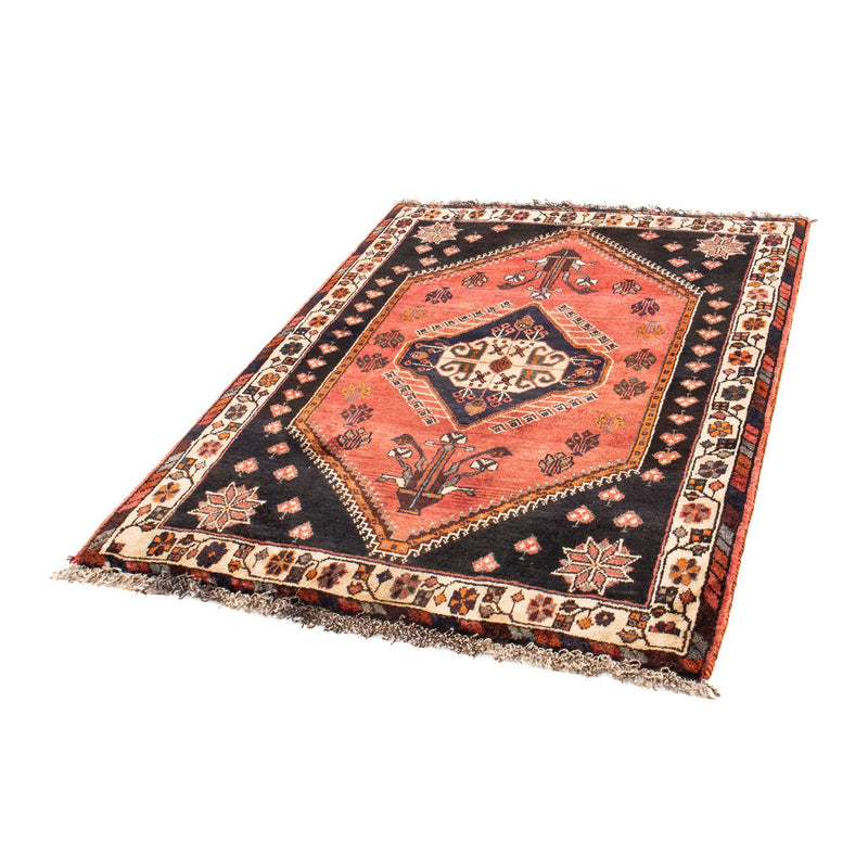 Perski dywan - Nomadyczny - 147 x 110 cm - ciemnoniebieski