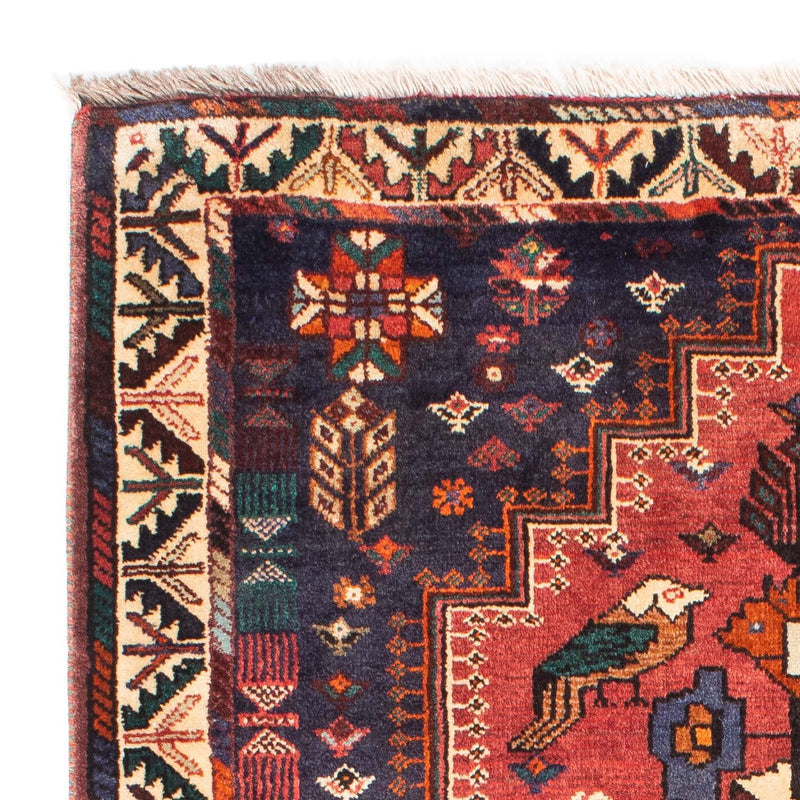 Perski dywan - Nomadyczny - 168 x 128 cm - ciemnoniebieski