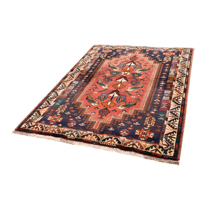 Perski dywan - Nomadyczny - 168 x 128 cm - ciemnoniebieski