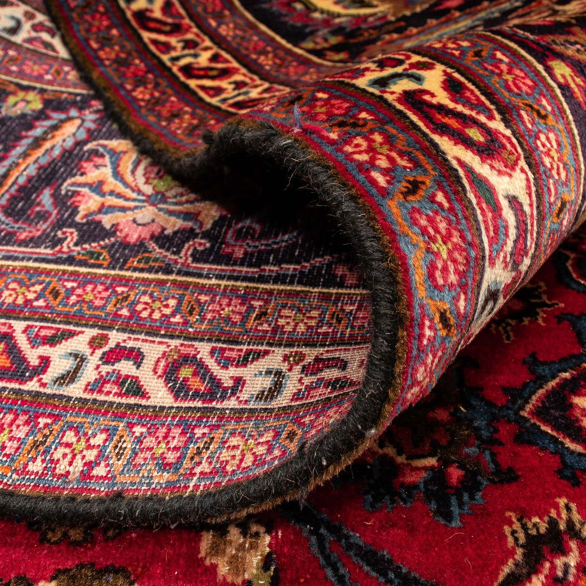 Dywan perski - Klasyczny - 377 x 292 cm - ciemna czerwień