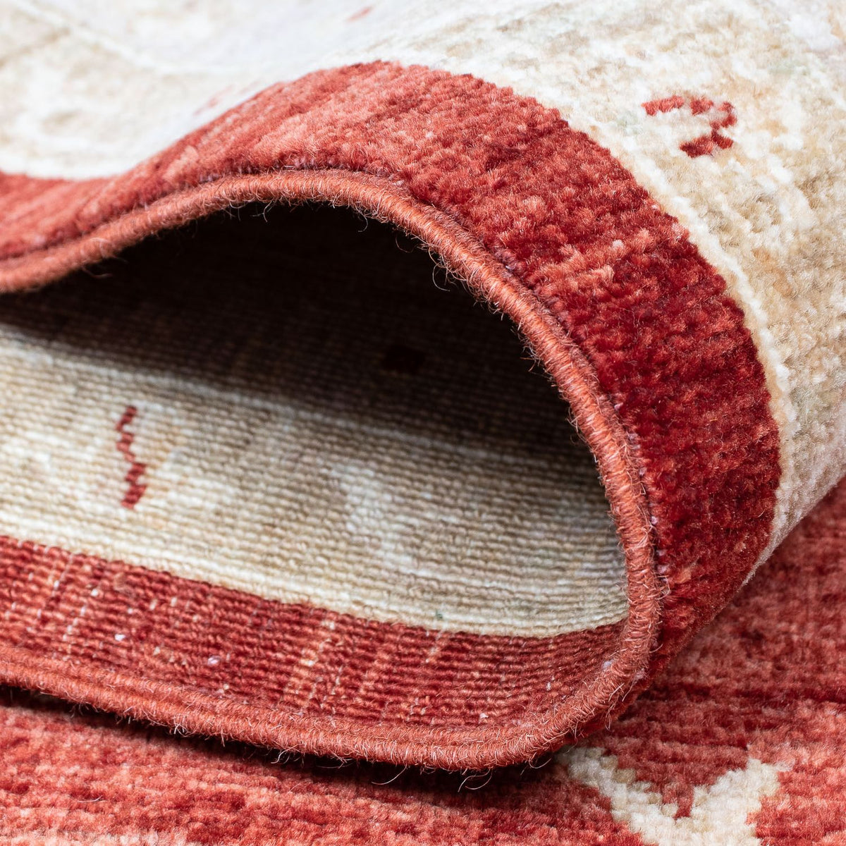 Dywan Zieglera - 298 x 240 cm - ciemna czerwień