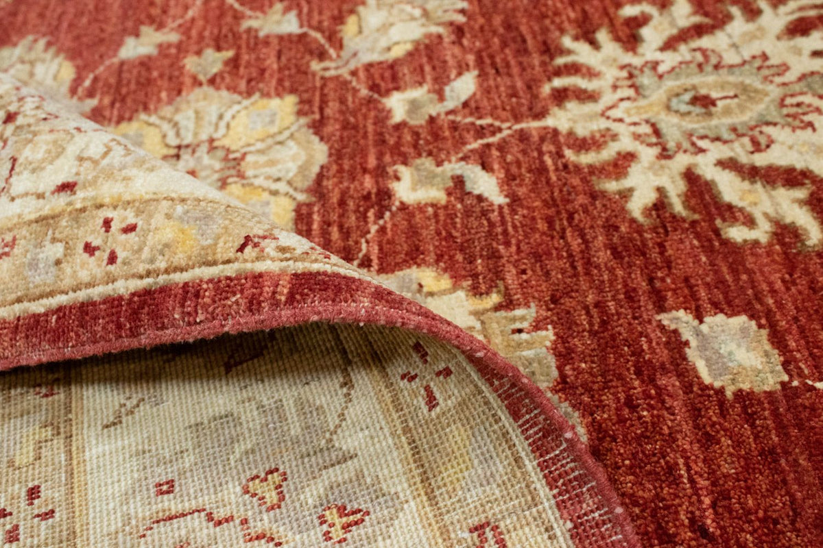 Dywan Zieglera - 201 x 150 cm - czerwony