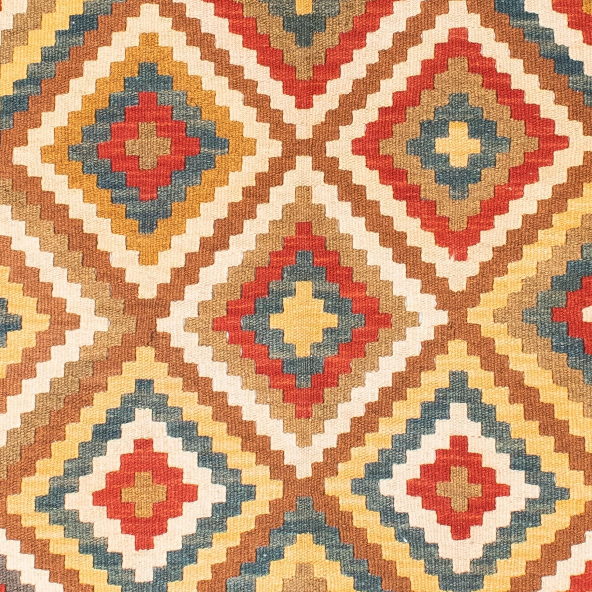 Dywan Kelim - Orientalny - 200 x 133 cm - czerwony