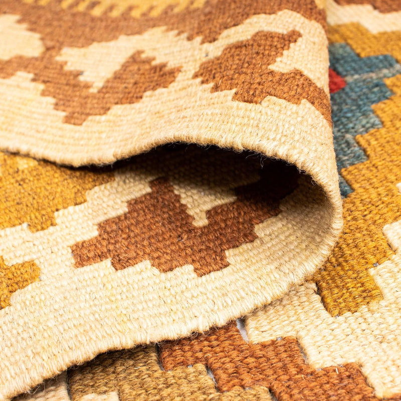 Dywan Kelim - Orientalny - 200 x 133 cm - czerwony