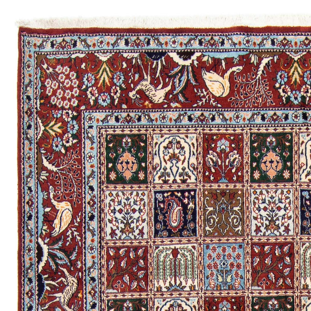 Dywan perski - Klasyczny - 294 x 199 cm - jasna czerwień