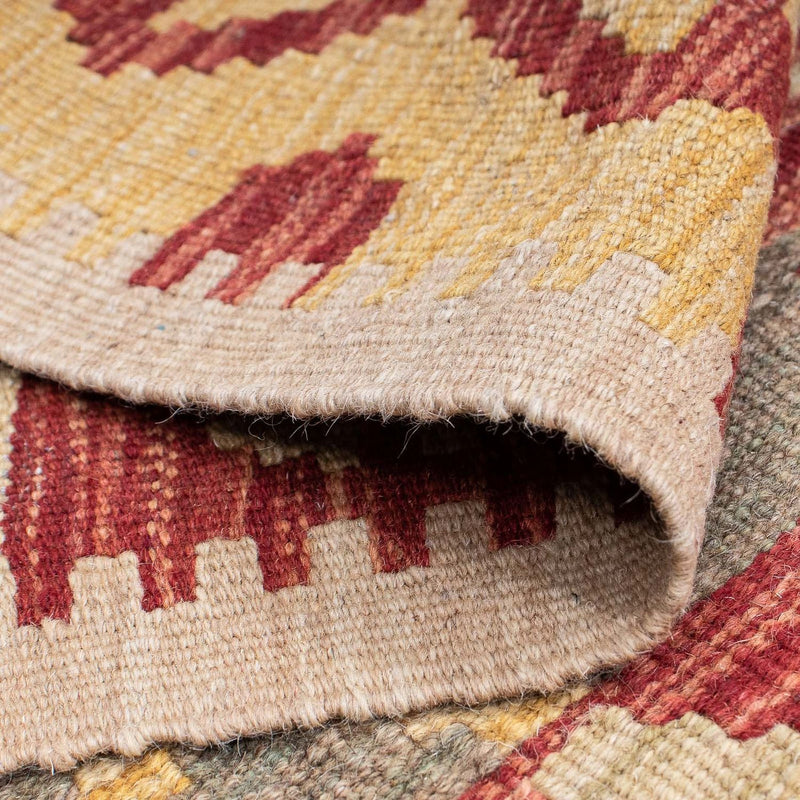 Biegacz Dywan Kelim - Splash - 206 x 62 cm - wielokolorowy