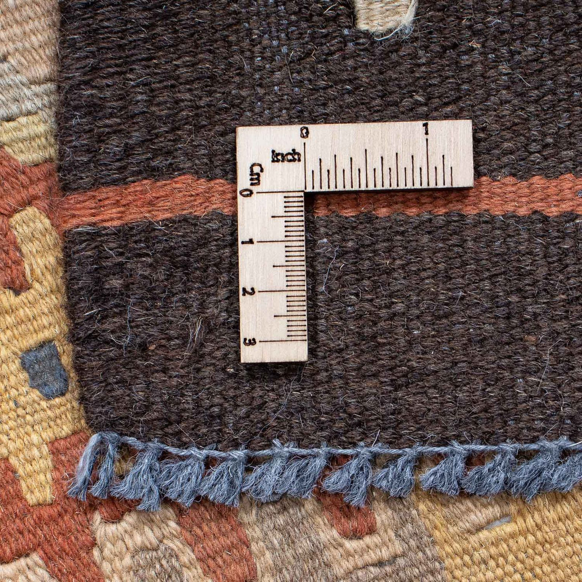 Biegacz Dywan Kelim - Splash - 200 x 62 cm - wielokolorowy