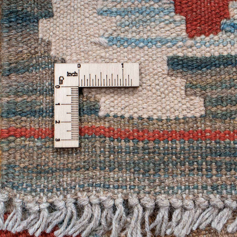 Biegacz Dywan Kelim - Splash - 212 x 65 cm - wielokolorowy