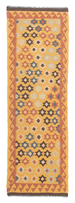 Biegacz Dywan Kelim - Splash - 210 x 64 cm - wielokolorowy