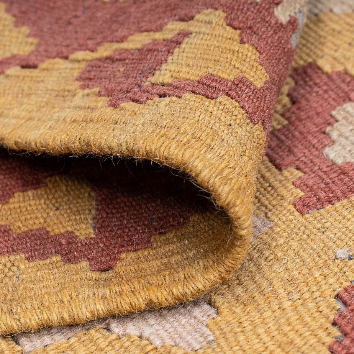 Biegacz Dywan Kelim - Splash - 210 x 64 cm - wielokolorowy