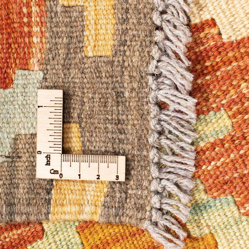 Biegacz Dywan Kelim - Orientalny - 205 x 71 cm - rdza