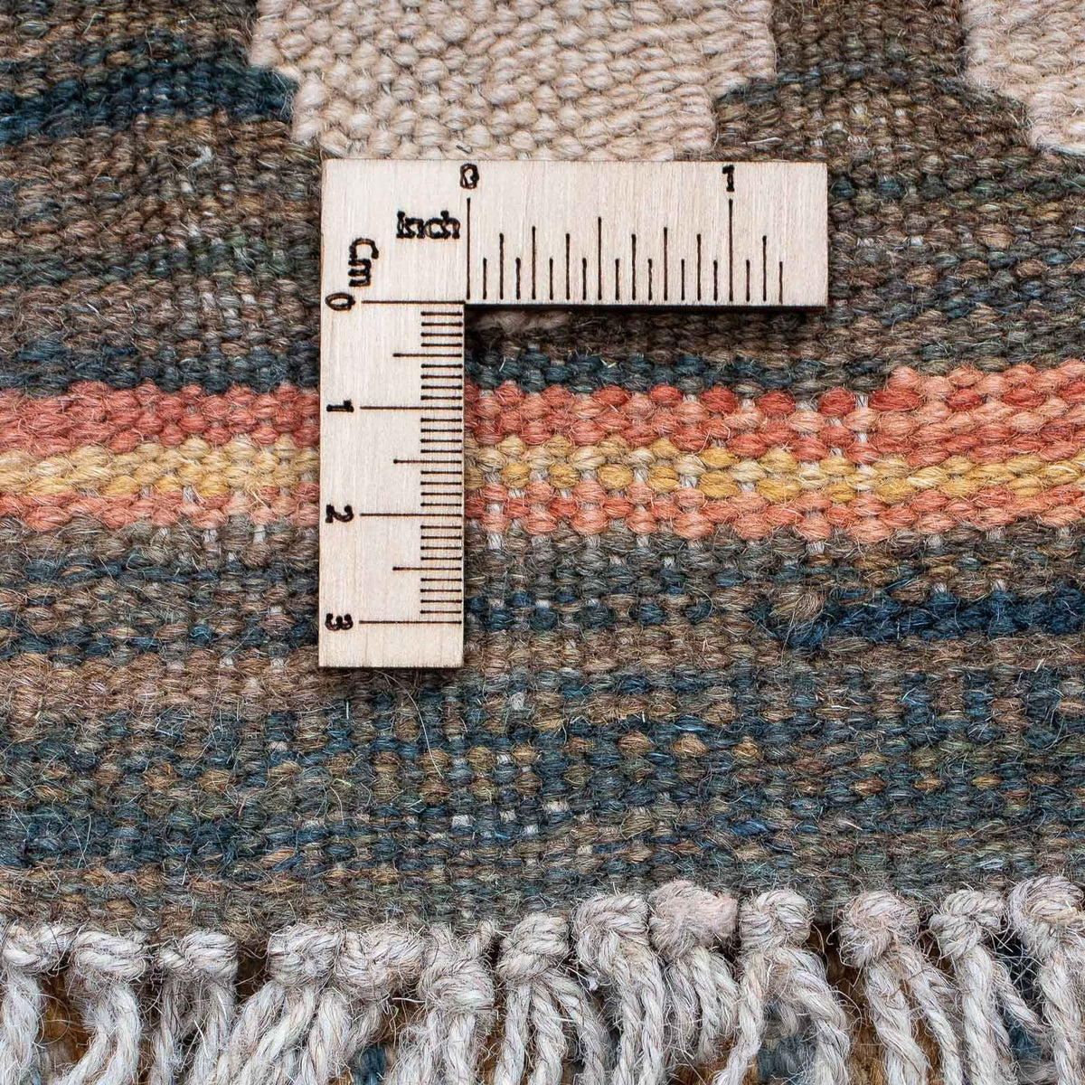 Biegacz Dywan Kelim - Splash - 203 x 69 cm - wielokolorowy