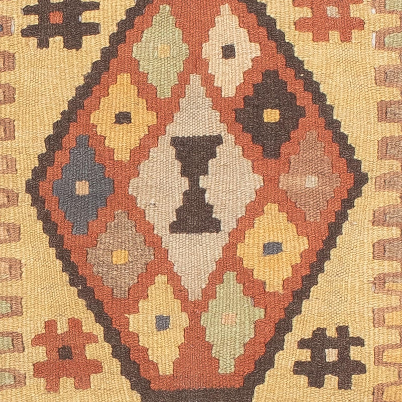 Biegacz Dywan Kelim - Splash - 204 x 59 cm - wielokolorowy