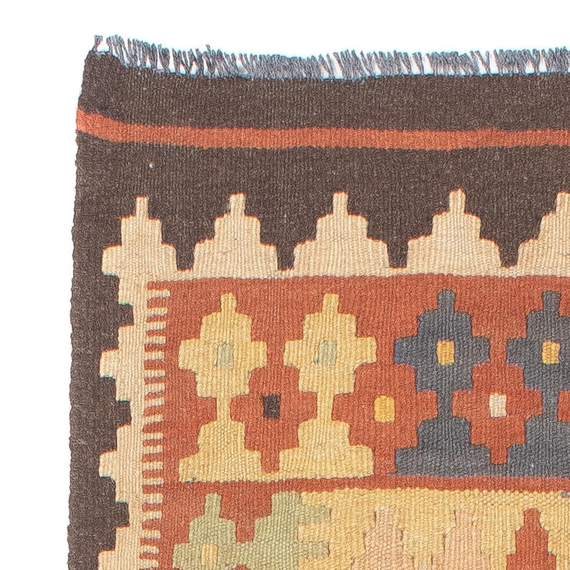 Biegacz Dywan Kelim - Splash - 204 x 59 cm - wielokolorowy