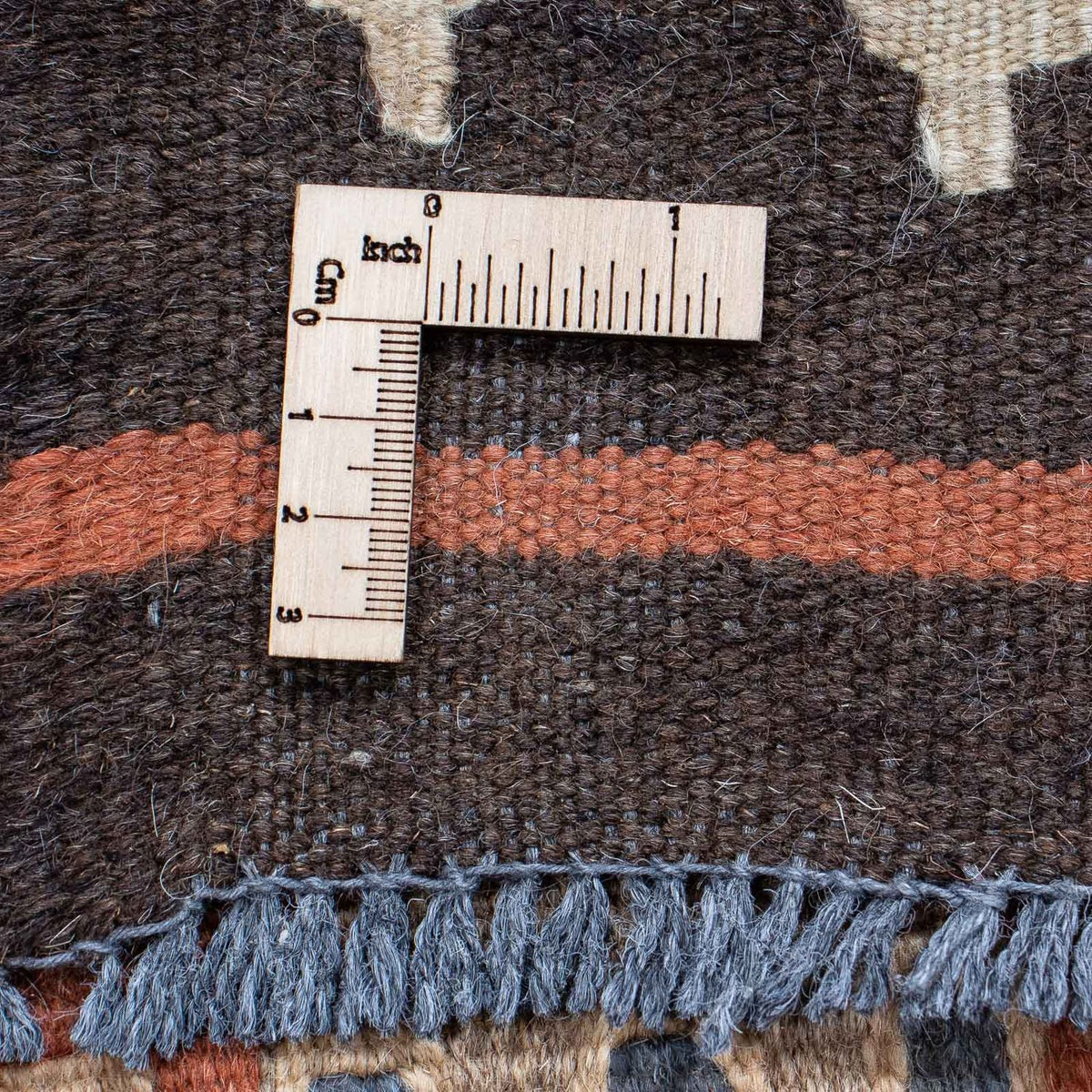 Biegacz Dywan Kelim - Splash - 204 x 59 cm - wielokolorowy