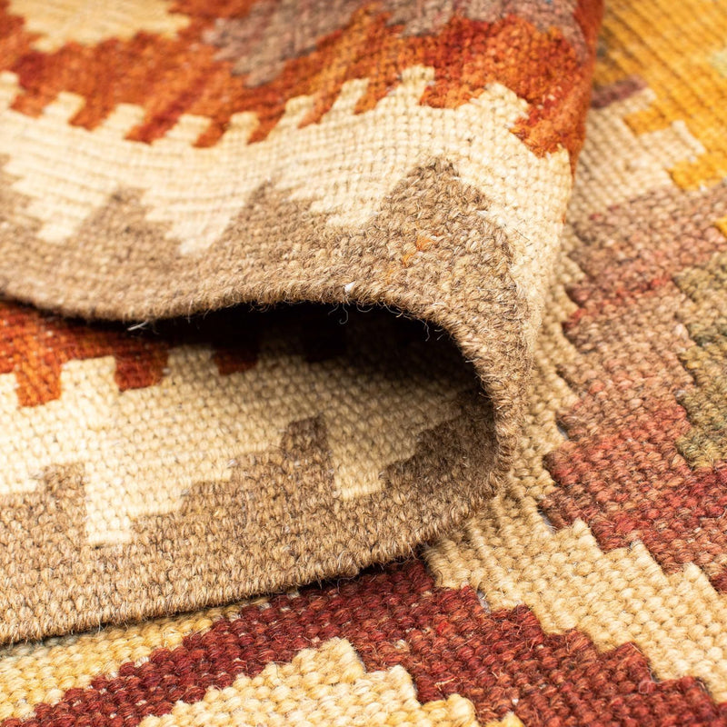 Biegacz Dywan Kelim - Orientalny - 191 x 74 cm - beżowy