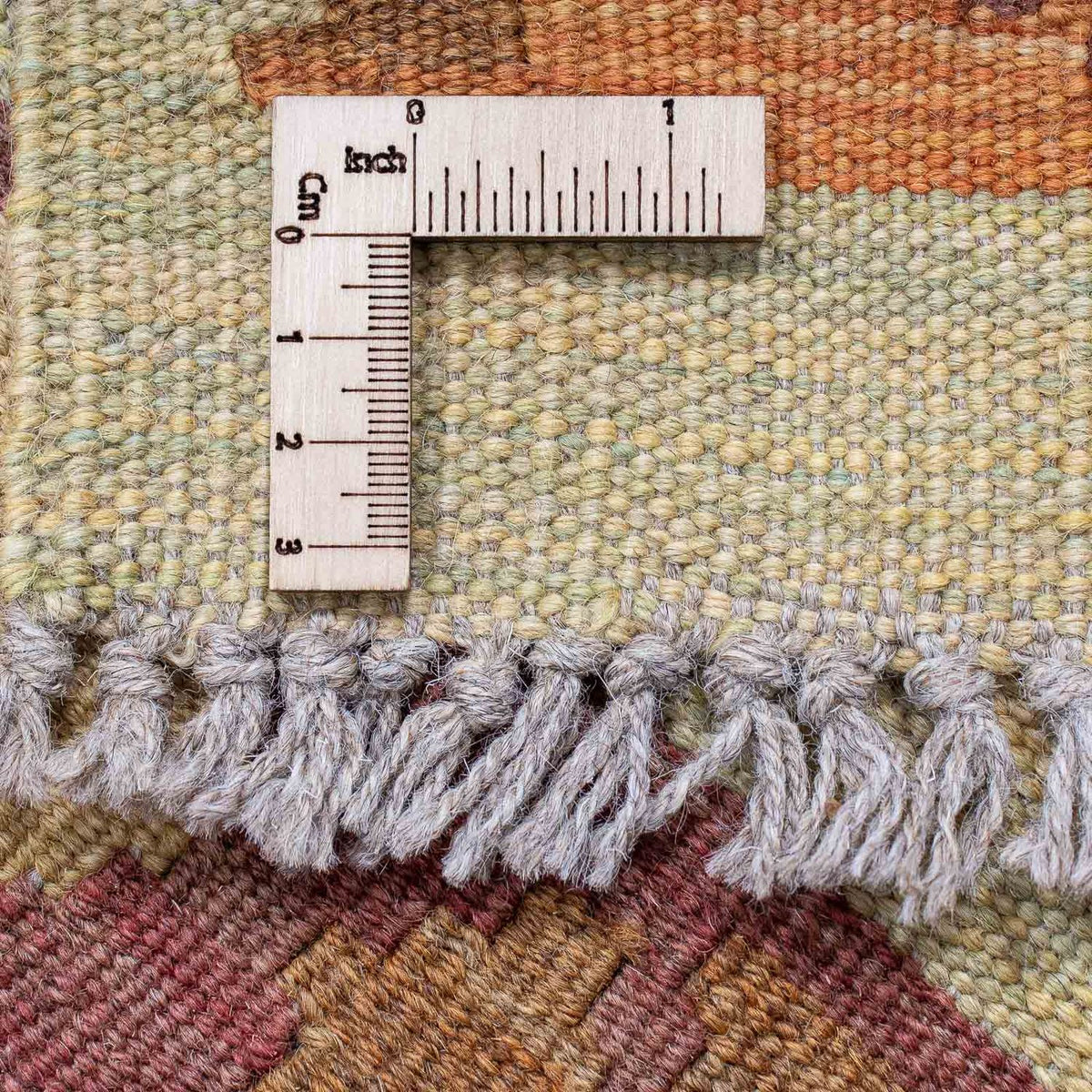 Biegacz Dywan Kelim - Splash - 194 x 48 cm - wielokolorowy