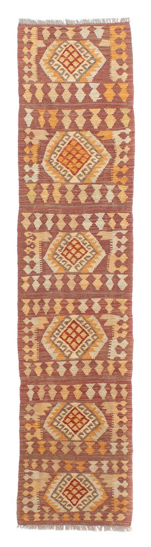 Biegacz Dywan Kelim - Splash - 248 x 49 cm - wielokolorowy