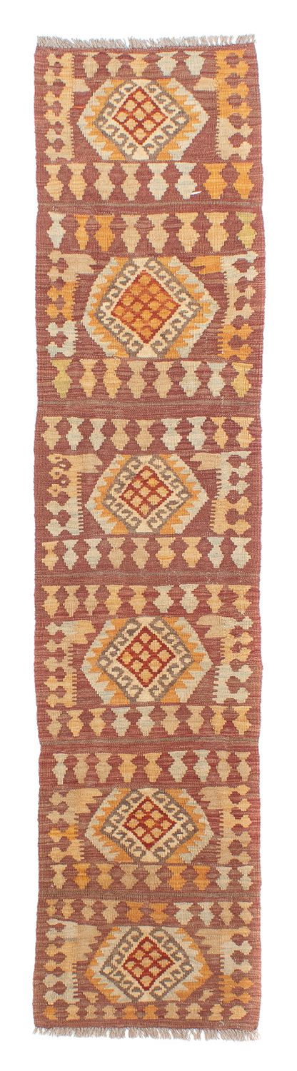 Biegacz Dywan Kelim - Splash - 248 x 49 cm - wielokolorowy