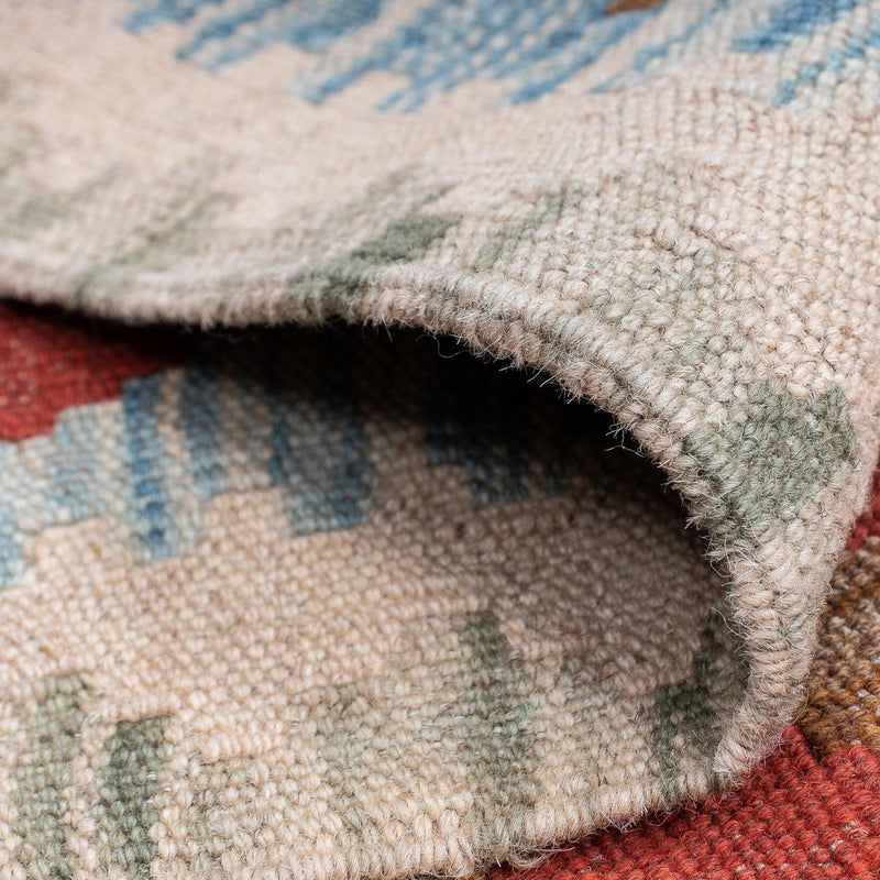 Biegacz Dywan Kelim - Splash - 214 x 65 cm - wielokolorowy