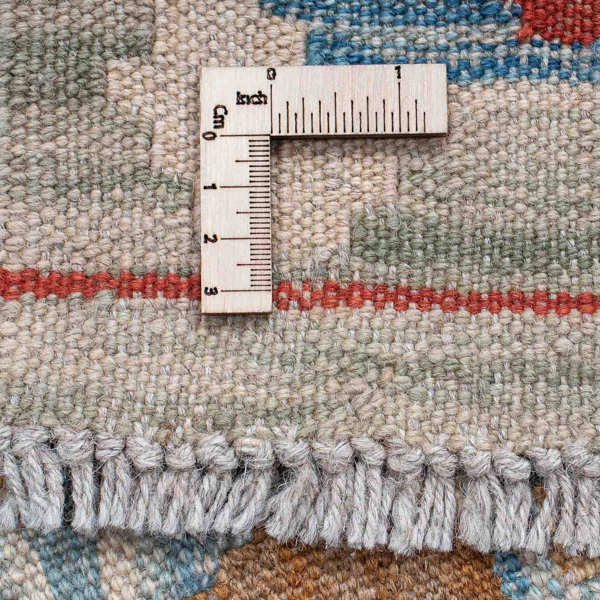 Biegacz Dywan Kelim - Splash - 214 x 65 cm - wielokolorowy