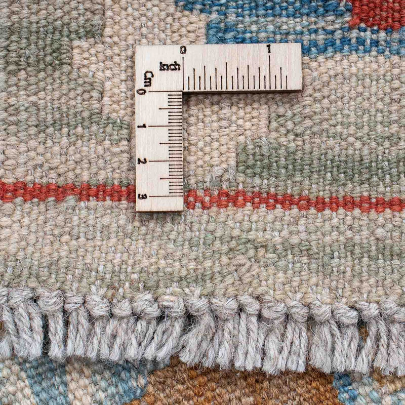 Biegacz Dywan Kelim - Splash - 214 x 65 cm - wielokolorowy