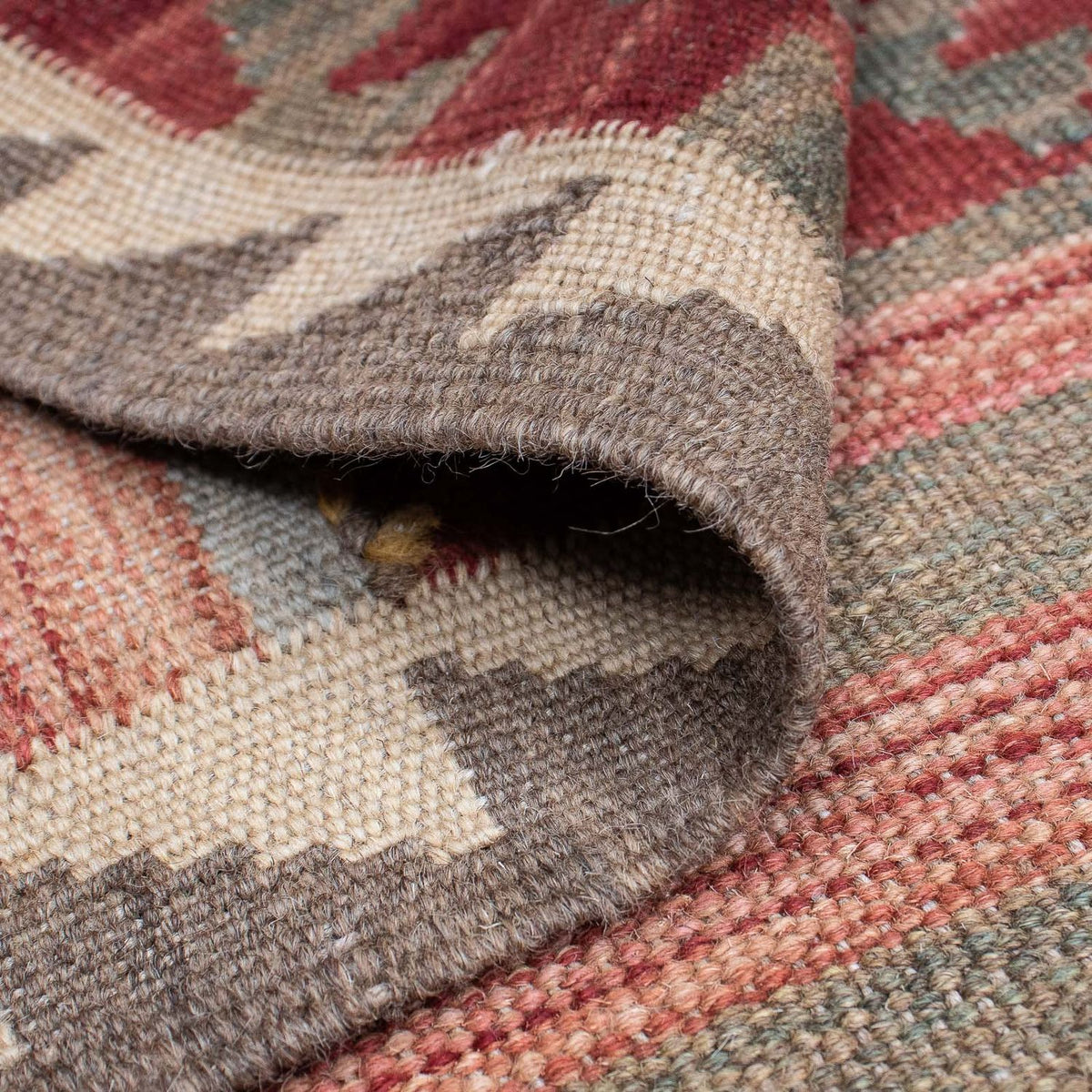 Biegacz Dywan Kelim - Splash - 186 x 71 cm - wielokolorowy