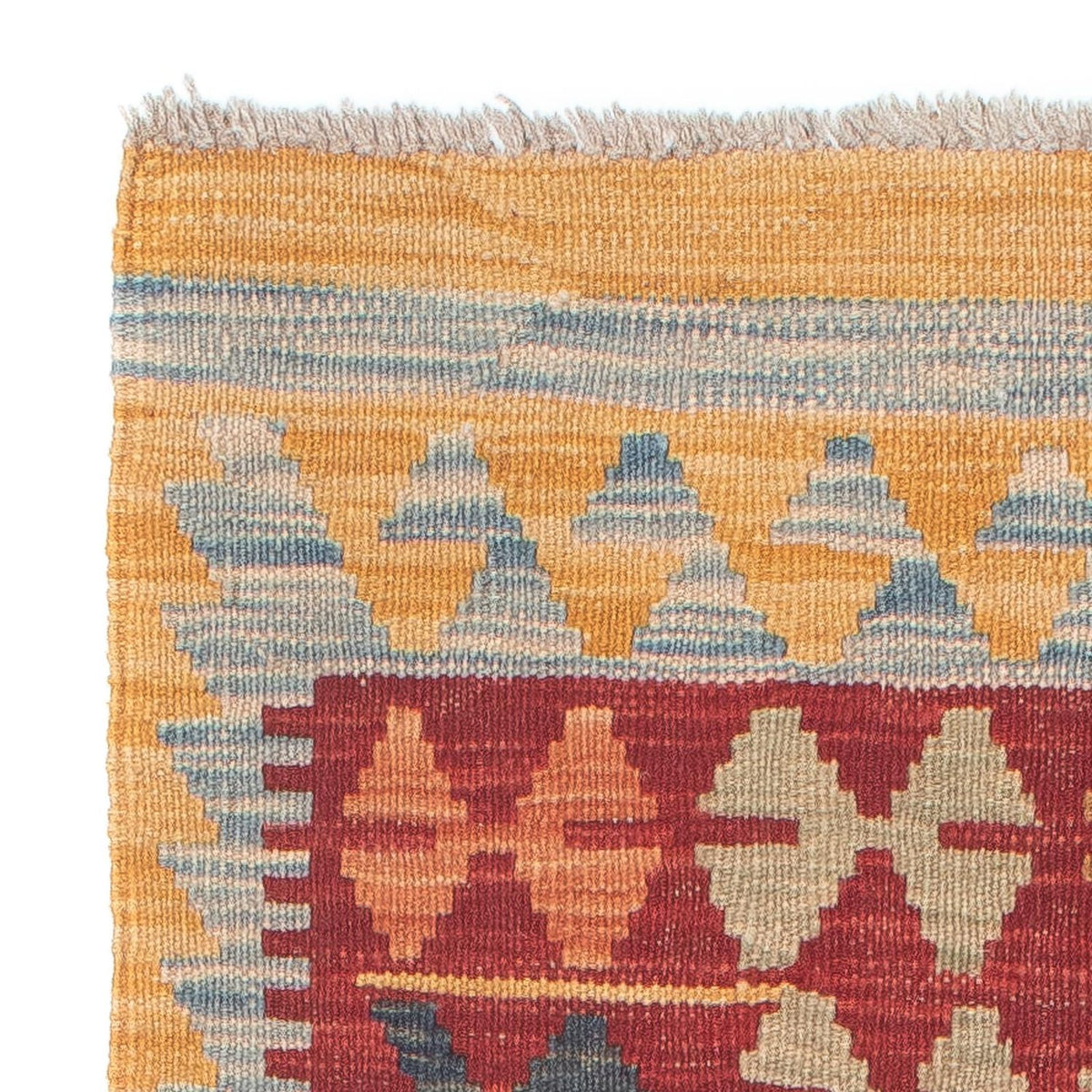 Biegacz Dywan Kelim - Splash - 214 x 63 cm - wielokolorowy