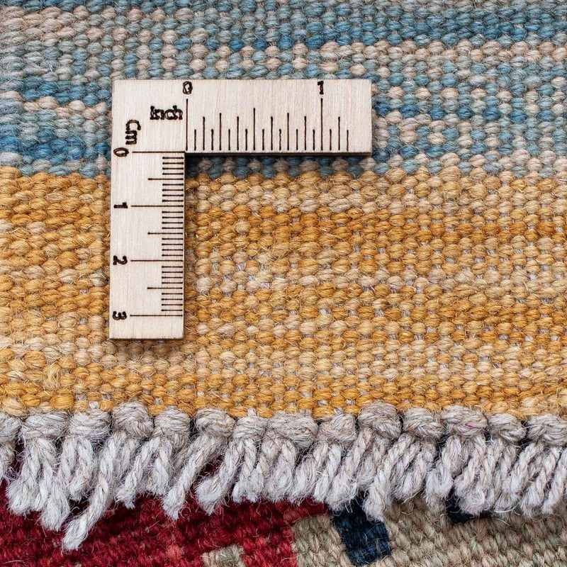 Biegacz Dywan Kelim - Splash - 214 x 63 cm - wielokolorowy