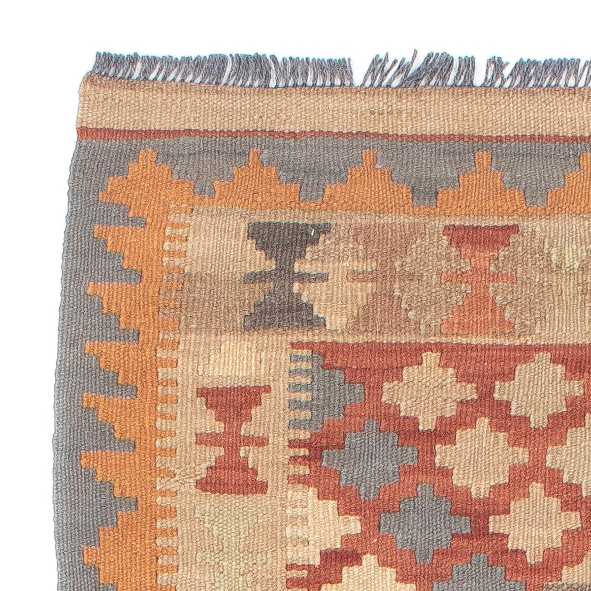 Biegacz Dywan Kelim - Splash - 199 x 57 cm - wielokolorowy