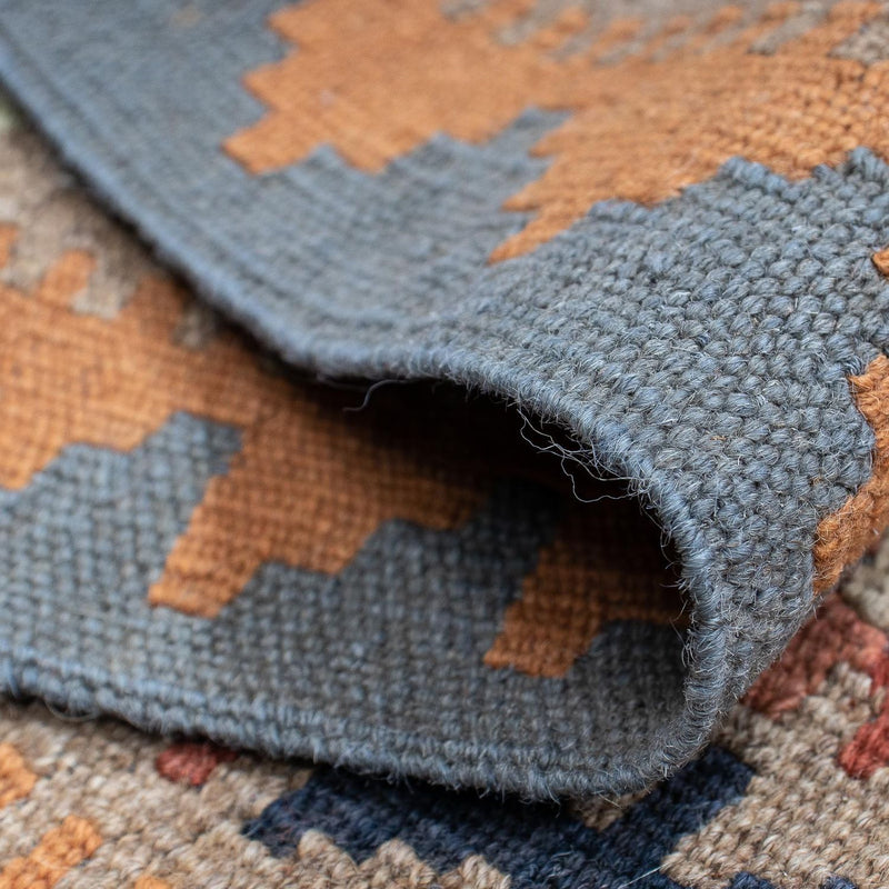 Biegacz Dywan Kelim - Splash - 199 x 57 cm - wielokolorowy