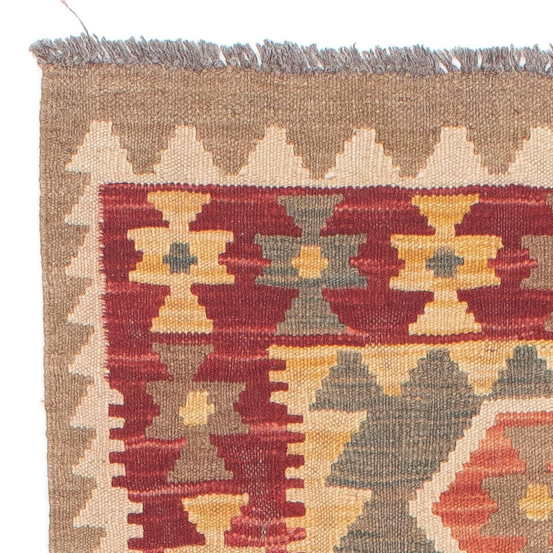 Biegacz Dywan Kelim - Splash - 211 x 63 cm - wielokolorowy