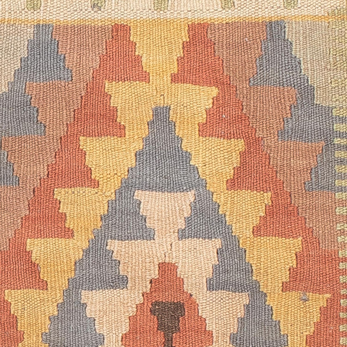 Biegacz Dywan Kelim - Splash - 194 x 48 cm - wielokolorowy